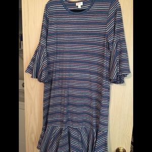 XL striped Maurine dress